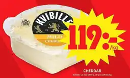 ICA Maxi Kvibille cheddar erbjuda