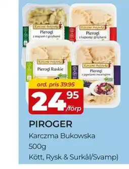 Matrix Butikerna Piroger Karczma Bukowska erbjuda