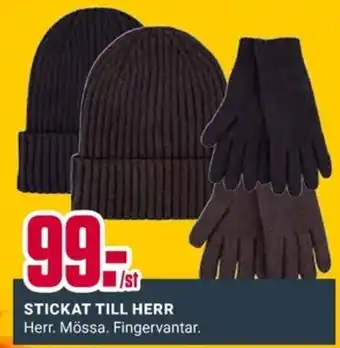 ÖoB Stickat till herr erbjuda