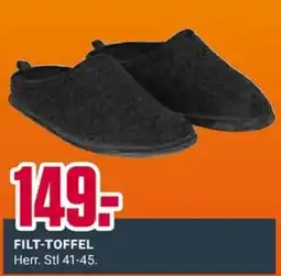 ÖoB Filt-toffel erbjuda