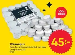 DollarStore Kotikuta värmeljus erbjuda