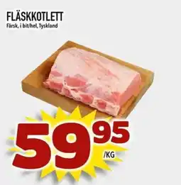 Din Mat Fläskkotlett erbjuda
