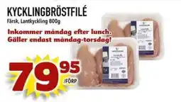 Din Mat Kycklingbröstfilé erbjuda