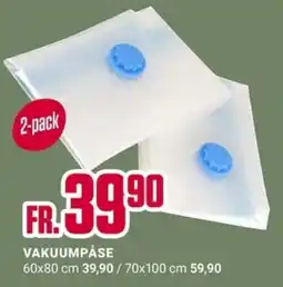 ÖoB Vakuumpåse erbjuda