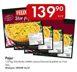 Snabbgross Felix Pajer erbjuda