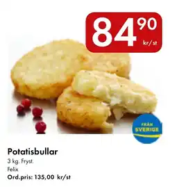 Snabbgross Potatisbullar erbjuda