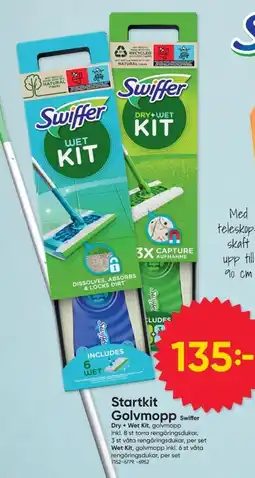 DollarStore Swiffer Golvmopp erbjuda