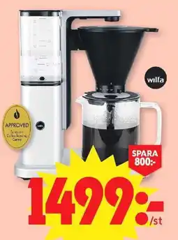 ICA Maxi wilfa kaffemaskin erbjuda