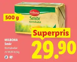 Lidl Milbona Smör Normalsaltat erbjuda