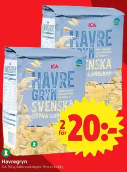 ICA Nära ICA Havregryn erbjuda