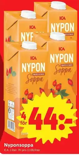 ICA Nära Ica nyponsoppa erbjuda