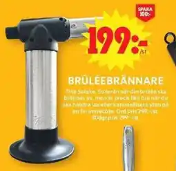 ICA Maxi Tina Satake brûléebrännare erbjuda