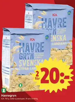 ICA Nära ICA Havregryn erbjuda