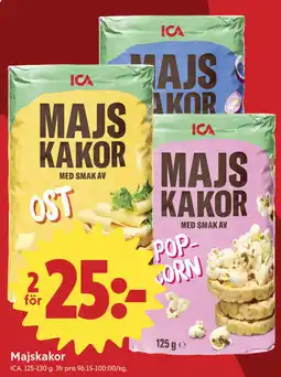 ICA Nära Ica majskakor erbjuda