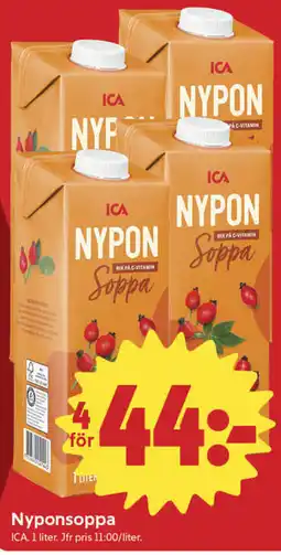 ICA Nära Ica nyponsoppa erbjuda