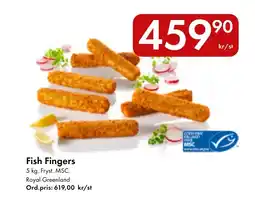 Snabbgross Fish Fingers erbjuda