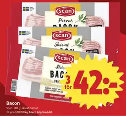 ICA Nära Scan bacon erbjuda