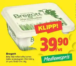Coop Bregott Normalsaltat erbjuda