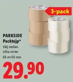 Lidl Parkside packtejp erbjuda