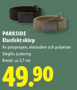 Lidl Parkside elastiskt skärp erbjuda