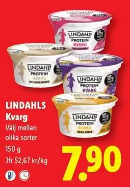 Lidl Lindahls Kvarg erbjuda