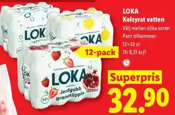 Lidl Loka kolsyrat vatten erbjuda