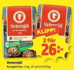 Coop Vetemjöl erbjuda
