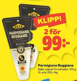 Coop Zeta Parmigiano Reggiano erbjuda