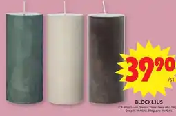 ICA Maxi ICA blockljus erbjuda