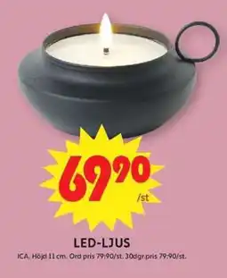 ICA Maxi Ica led-ljus erbjuda
