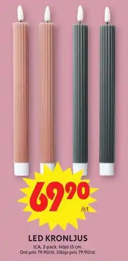 ICA Maxi ICA led kronljus erbjuda