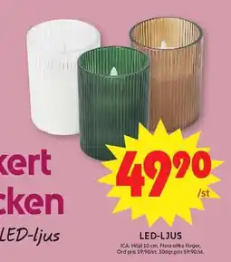 ICA Maxi ICA LED-ljus erbjuda