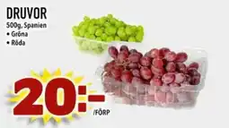 Din Mat Druvor erbjuda