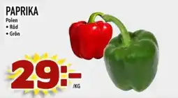 Din Mat Paprika erbjuda