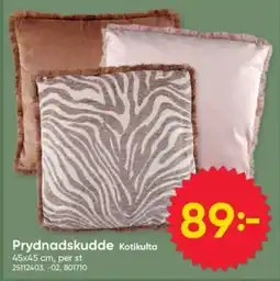DollarStore Kotikulta Prydnadskudde erbjuda
