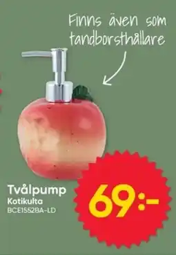 DollarStore Kotikulta Tvål pump erbjuda