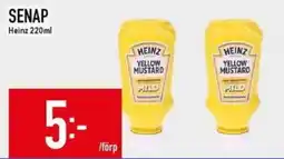 Matdax Heinz senap erbjuda