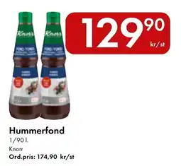Snabbgross Knorr Hummerfond erbjuda