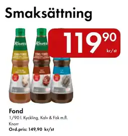 Snabbgross Knorr Smaksättning erbjuda