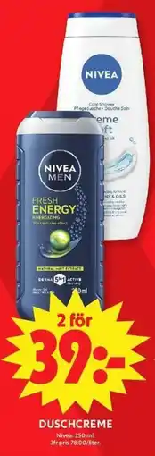 ICA Maxi Nivea duschcreme erbjuda