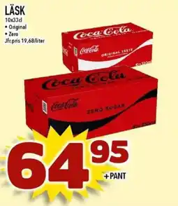 Matdax Coca-Cola Läsk erbjuda