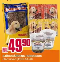 ÖoB Sjöbogårdens hundgodis erbjuda