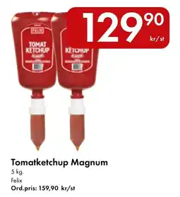 Snabbgross Felix Tomatketchup Magnum erbjuda