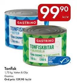 Snabbgross Gastrino tonfisk erbjuda