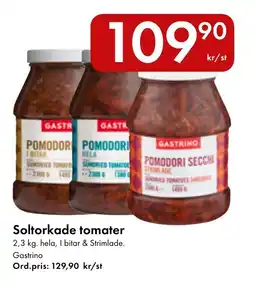 Snabbgross Gastrino soltorkade tomater erbjuda