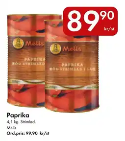 Snabbgross Melis paprika erbjuda