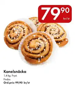 Snabbgross Findus Kanel snäcka erbjuda