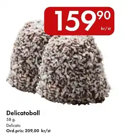 Snabbgross Delicatoboll erbjuda