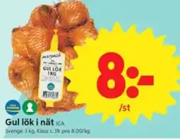 ICA Nära Gul lök i nät erbjuda