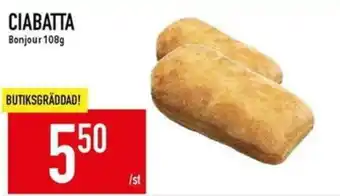 Matdax Ciabatta Bonjour erbjuda